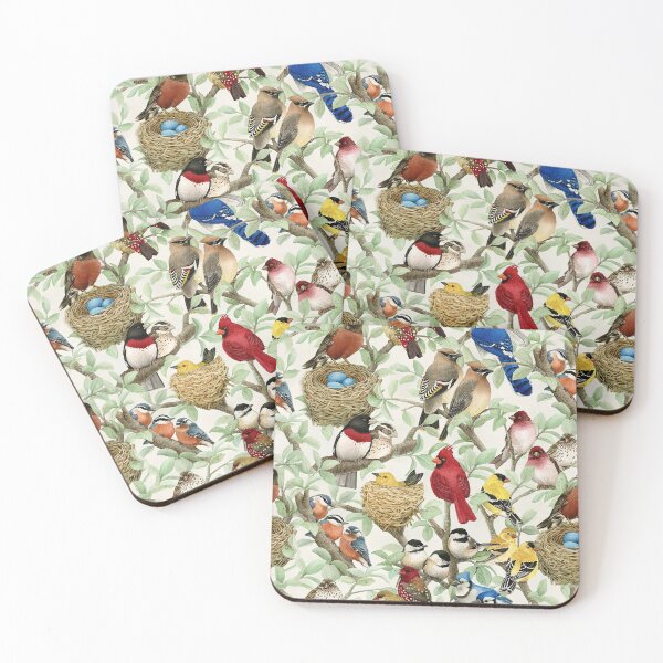 Item preview, Watercolor Different Birds designed and sold by MobertsonArt.