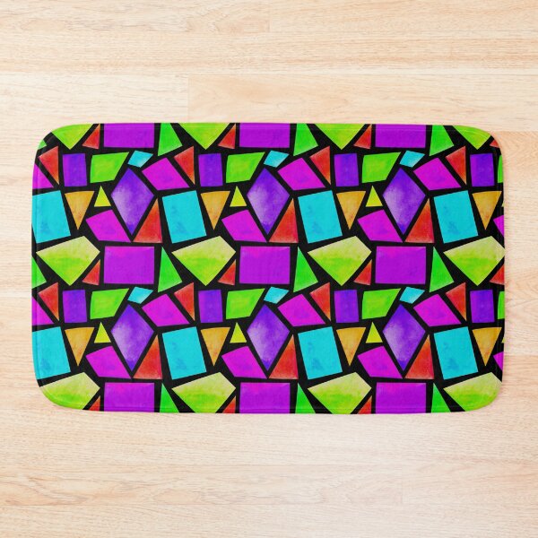 Item preview, Stained Glass Mosaic Pattern (Purple) designed and sold by murkyswamp.