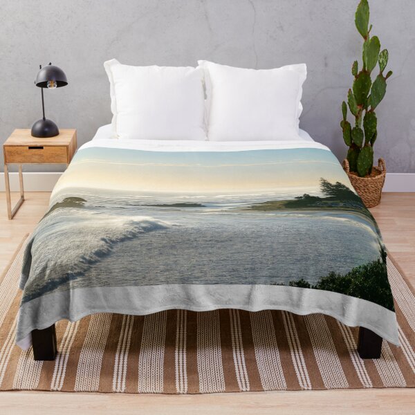 Item preview, Hazy atmosphere caused by Cyclone Cody's large waves and swells at Mount Maunganui, New Zealand. designed and sold by Brian Scantlebury.