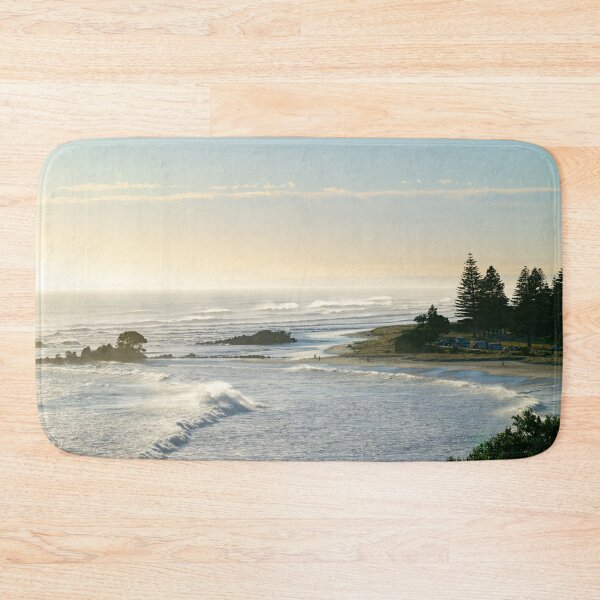 Item preview, Hazy atmosphere caused by Cyclone Cody's large waves and swells at Mount Maunganui, New Zealand. designed and sold by Brian Scantlebury.
