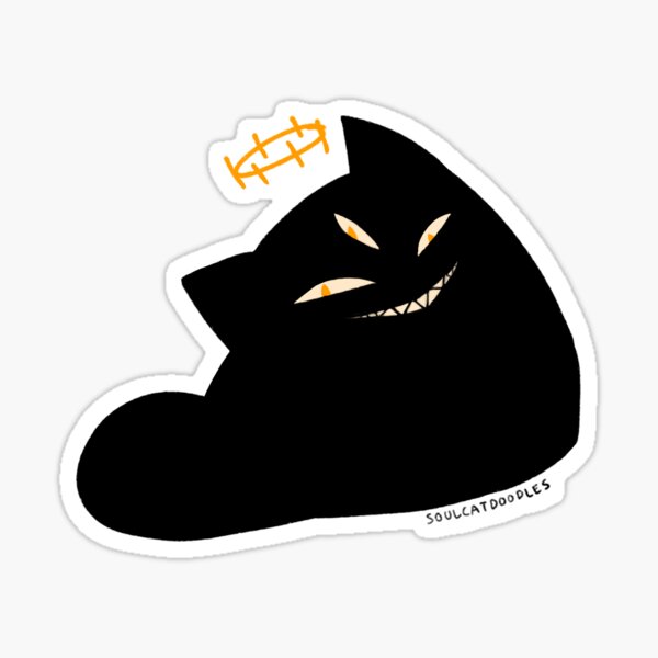 sølkāt blob #1 Sticker