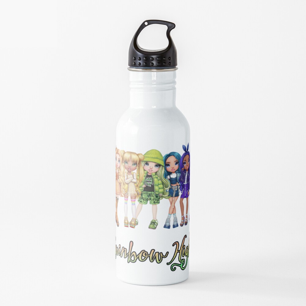 Rainbow High characters Water Bottle