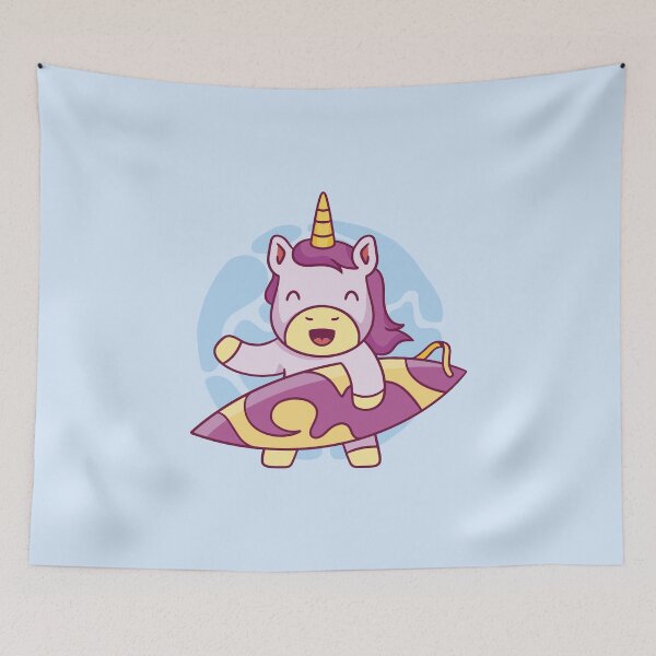 Item preview, surfer unicorn designed and sold by DerSenat.