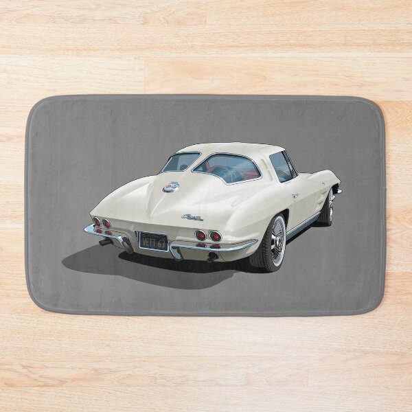 Item preview, 1963 Corvette in white designed and sold by candc-retro.