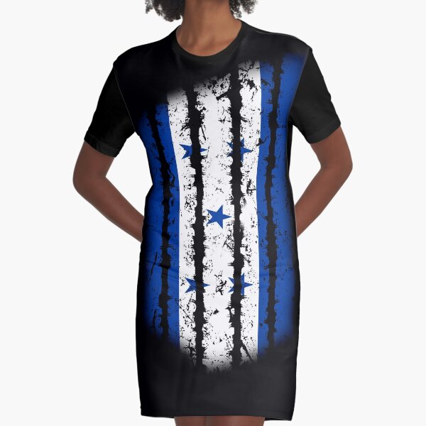 Honduras - Shield-type flag Graphic T-Shirt Dressundefined by WdiCreative