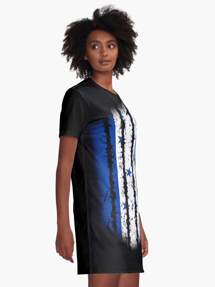 Honduras - Shield-type flag Graphic T-Shirt Dressundefined by WdiCreative