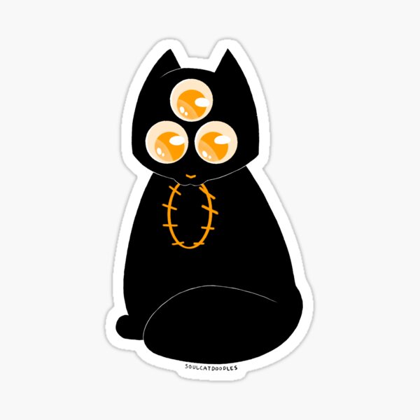 sølkāt blob #2 Sticker