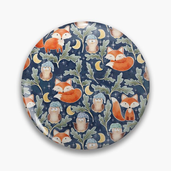 Item preview, Forest Foxes Watercolor designed and sold by MobertsonArt.