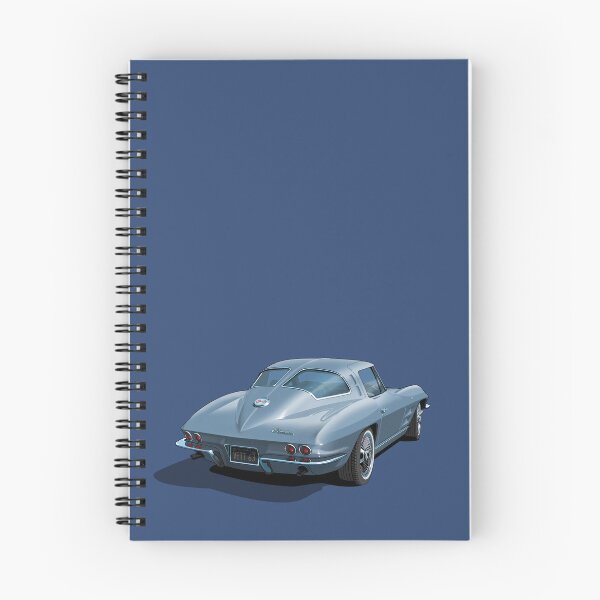Item preview, 1963 Corvette in light blue designed and sold by candc-retro.