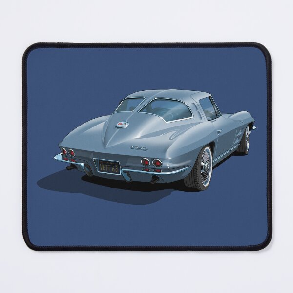 Item preview, 1963 Corvette in light blue designed and sold by candc-retro.