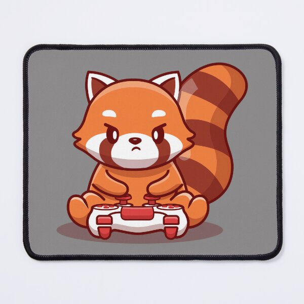 red panda mouse pad