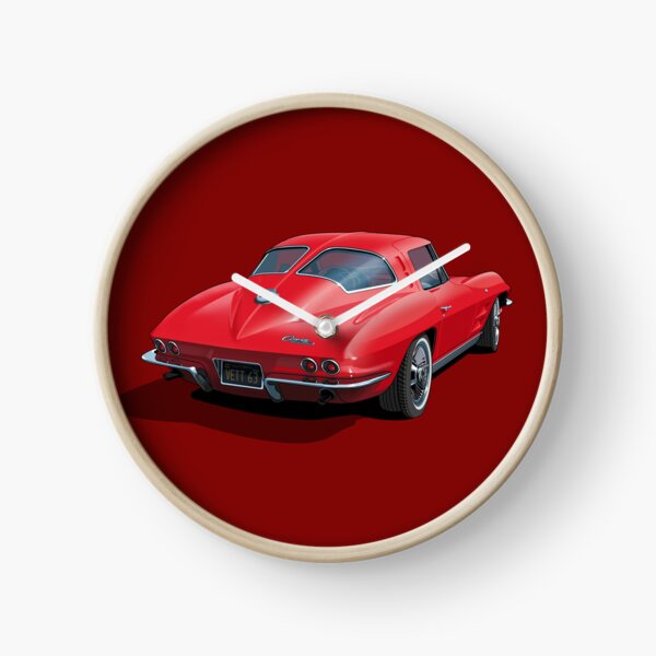Item preview, 1963 Corvette in red designed and sold by candc-retro.