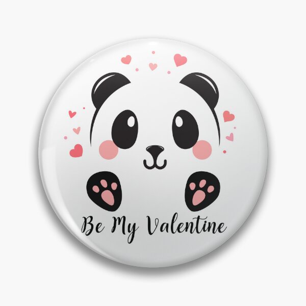 Item preview, Valentine's Day Love Panda designed and sold by minimalconcept.