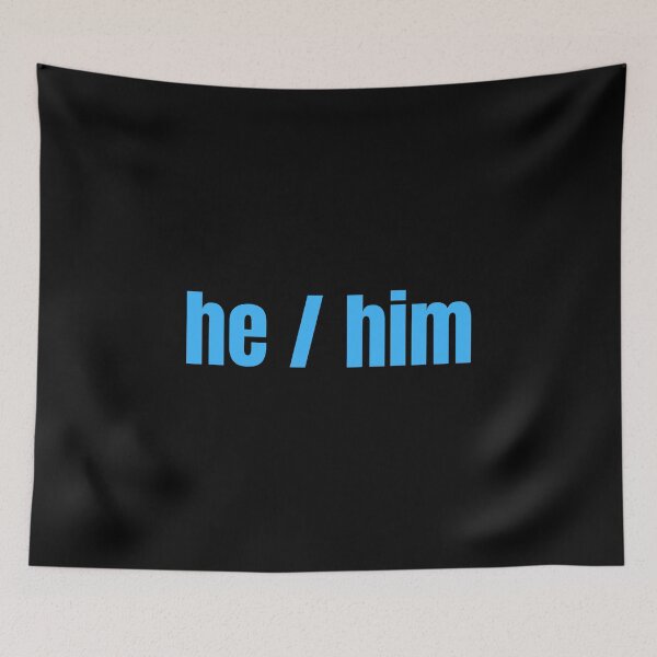 Item preview, HE / Him Pronouns designed and sold by Nathalie Aynié.