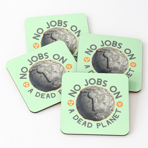 Item preview, No Jobs On a Dead Planet. designed and sold by Umiska.