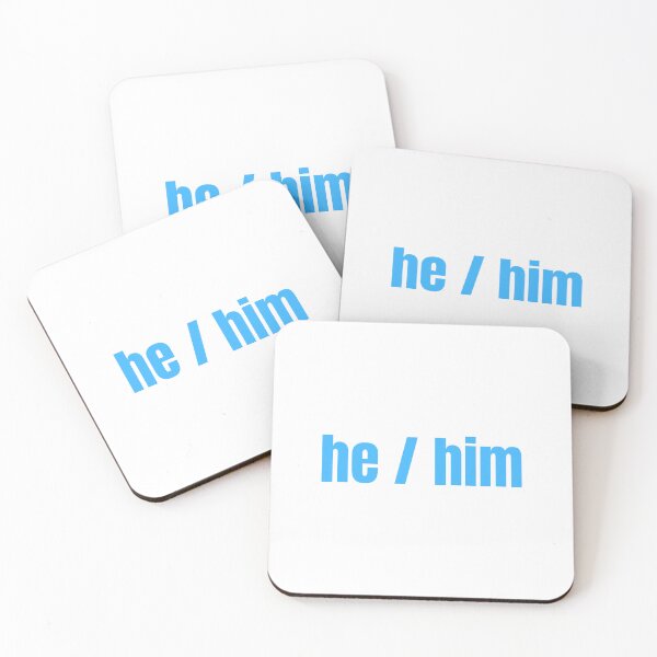 Item preview, HE / Him Pronouns designed and sold by Nathalie Aynié.