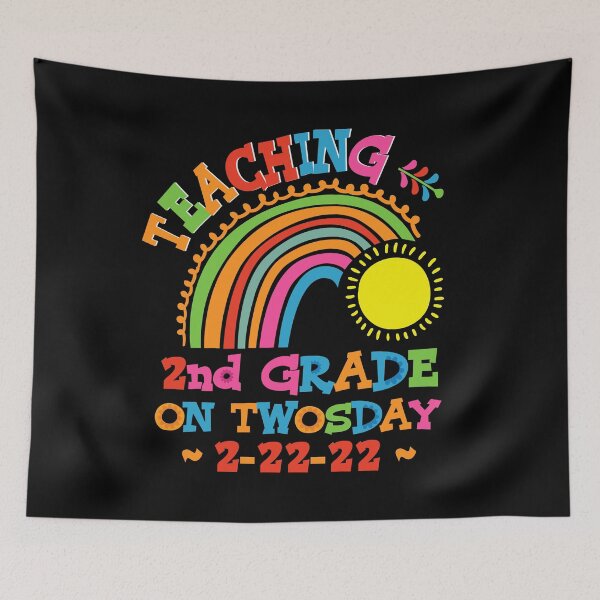 Item preview, Teaching 2nd Grade On Twosday 2022 Second Grade Teacher designed and sold by 2blackcherries.
