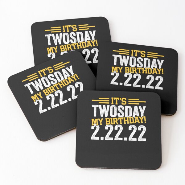 Item preview, Its Twosday My Birthday 2.22.22 Shirt, Twosday Birthday 2022 Shirt, February 2nd 2022 Shirt, Tuesday 2-22-22 Shirt, Numerology Date Shirt designed and sold by aymob.