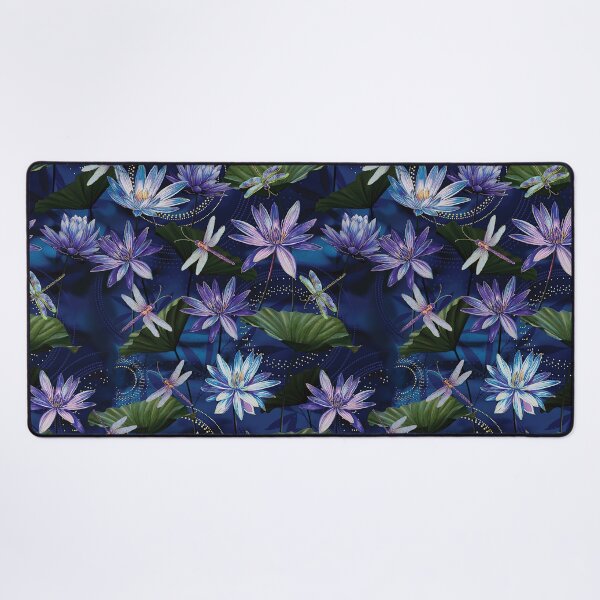 Item preview, Dragonflies and flowers designed and sold by MobertsonArt.
