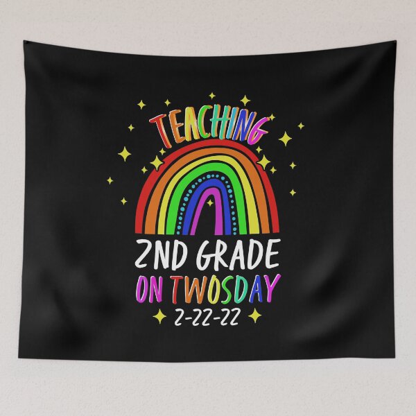 Item preview, Teaching 2nd Grade On Twosday 2022 Second Grade Teacher designed and sold by 2blackcherries.