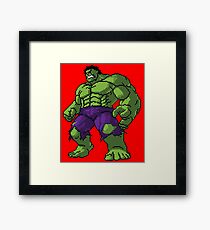 Pixel Smash Framed Print