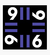 9-11 Blue Photographic Print