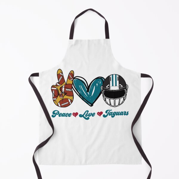 Item preview, Peace Love Jaguars - Football Team designed and sold by TheBabySitters.