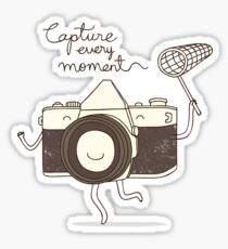 capture every moment Sticker