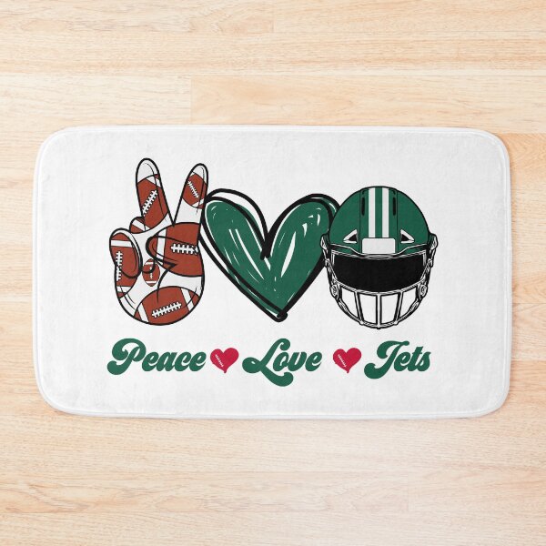 Item preview, Peace Love Jets - Football Team designed and sold by TheBabySitters.