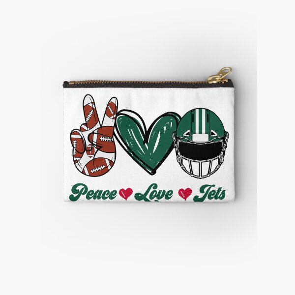 Item preview, Peace Love Jets - Football Team designed and sold by TheBabySitters.