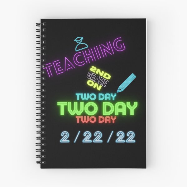 Item preview, teaching 2nd grade Twoday February 2022 shirt designed and sold by DarkBlackness.