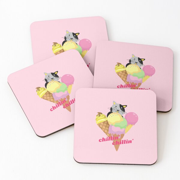 Item preview, Ice Cream Chillin' Chillin' with Cat designed and sold by leBoosh-Designs.