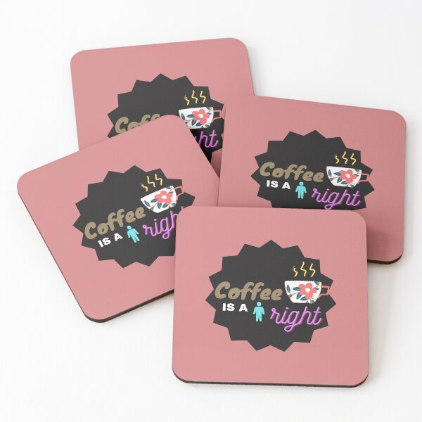 Item preview, Coffee is human right designed and sold by tintingouw.