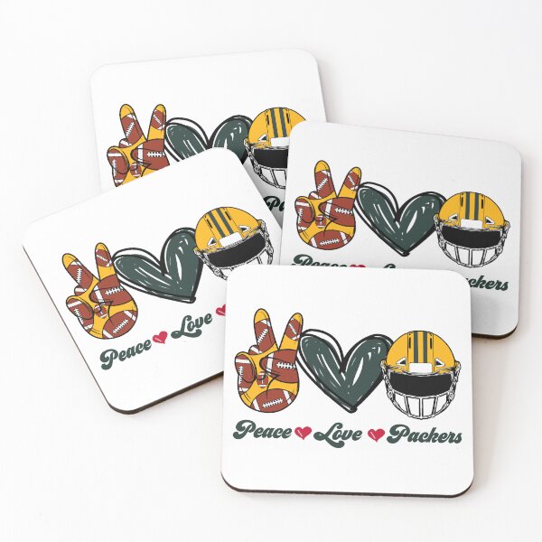 Item preview, Peace Love Packers - Football Team designed and sold by TheBabySitters.