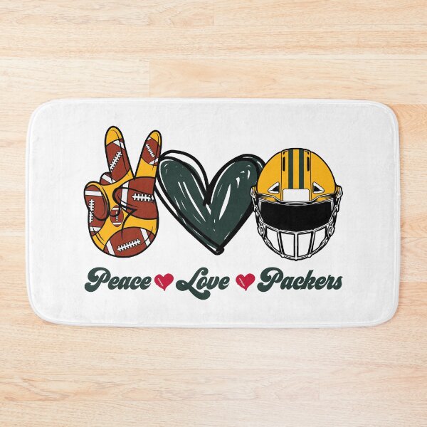 Item preview, Peace Love Packers - Football Team designed and sold by TheBabySitters.