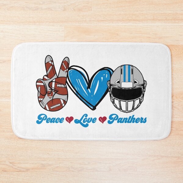 Item preview, Peace Love Panthers - Football Team designed and sold by TheBabySitters.