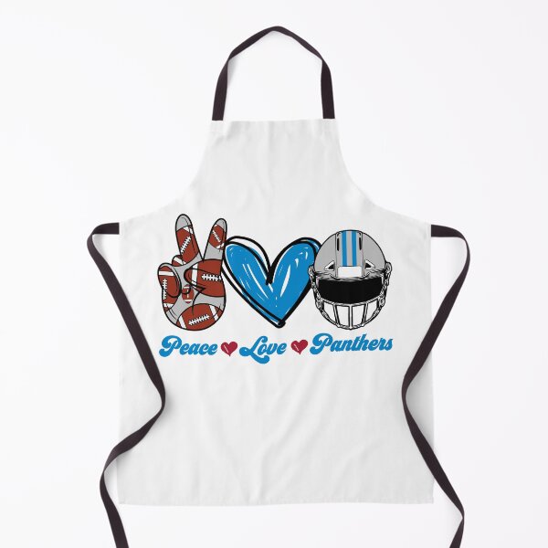 Item preview, Peace Love Panthers - Football Team designed and sold by TheBabySitters.