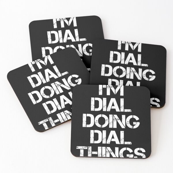 Item preview, Dial Name T Shirt - I'm Dial Doing Dial Things Name Gift Item Tee designed and sold by chezeva.