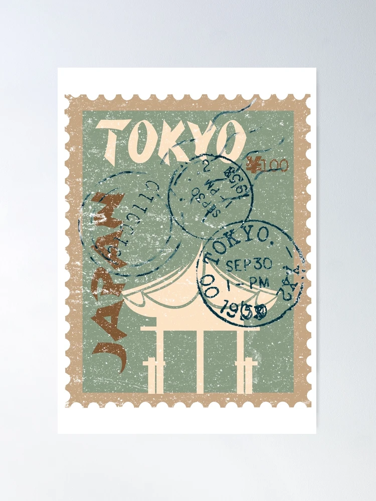 4月の東京は ブロマイド コンプ Tokyo Postage Stamp