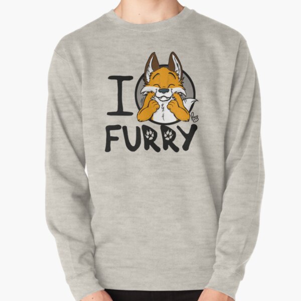 I grrarrrgh furry (fox version) Pullover Sweatshirt