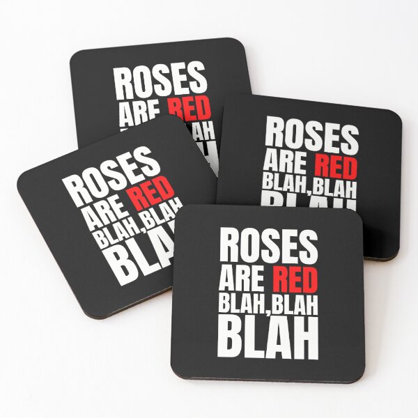 Item preview, Roses are red - Funny Floral Anti Valentines Day Gift  designed and sold by mayamay0.