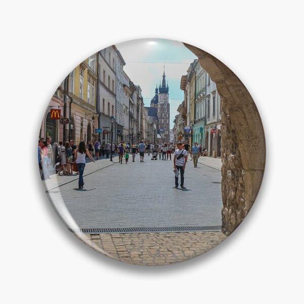 Item preview, The archway entrance in St.Florian's Gate to the old town of Krakow, Poland designed and sold by SnapTPhotograph.
