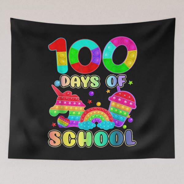 Item preview, 100 Days Of School Pop it Teacher Kids Boys Girls 100th Day T-Shirt designed and sold by Anthony-Wilson.