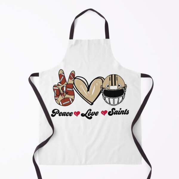 Item preview, Peace Love Saints - Football Team designed and sold by TheBabySitters.