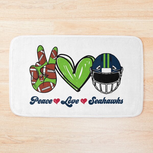 Item preview, Peace Love Seahawks - Football Team designed and sold by TheBabySitters.