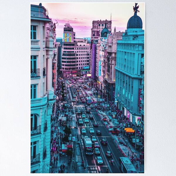 Item preview, Calle Gran Vía  designed and sold by newscape.