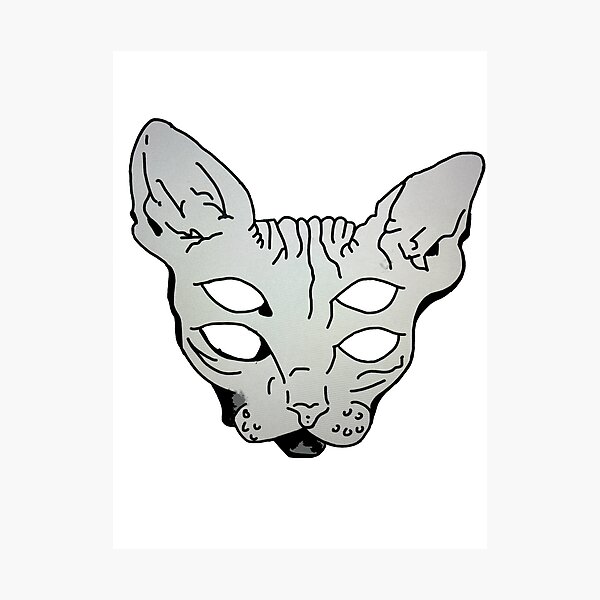 Artikelvorschau, Alles sehende Sphynx-Katze entworfen und verkauft von SydRayne.