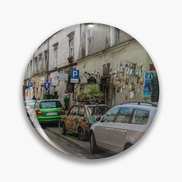 Item preview, Wall art on Józefa Street in the Jewish Quarter, Kazimierz, Krakow, Poland designed and sold by SnapTPhotograph.