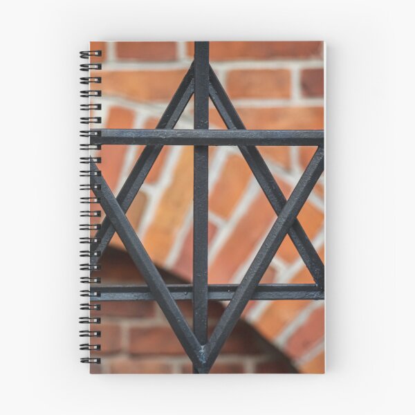 Item preview, The star of david symbol on the railing at the Stara old Synagogue, Kazimierz, Jewish Quarter, Krakow designed and sold by SnapTPhotograph.