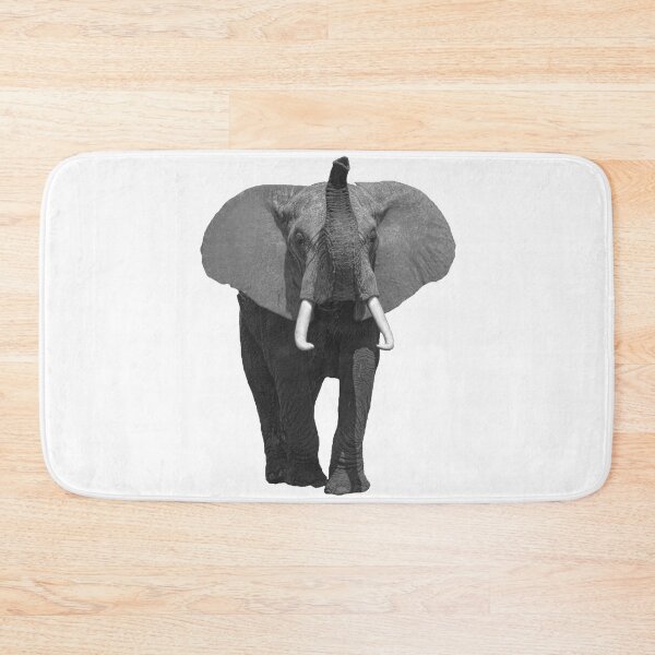 Item preview, Elephant with trunk up in SW - Kenya / Africa designed and sold by TShirtsundMehr.